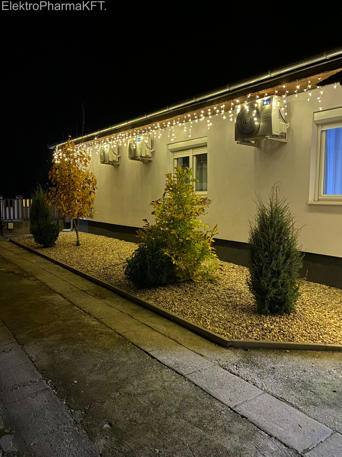 Dekorációs jellegű világítások telepítése